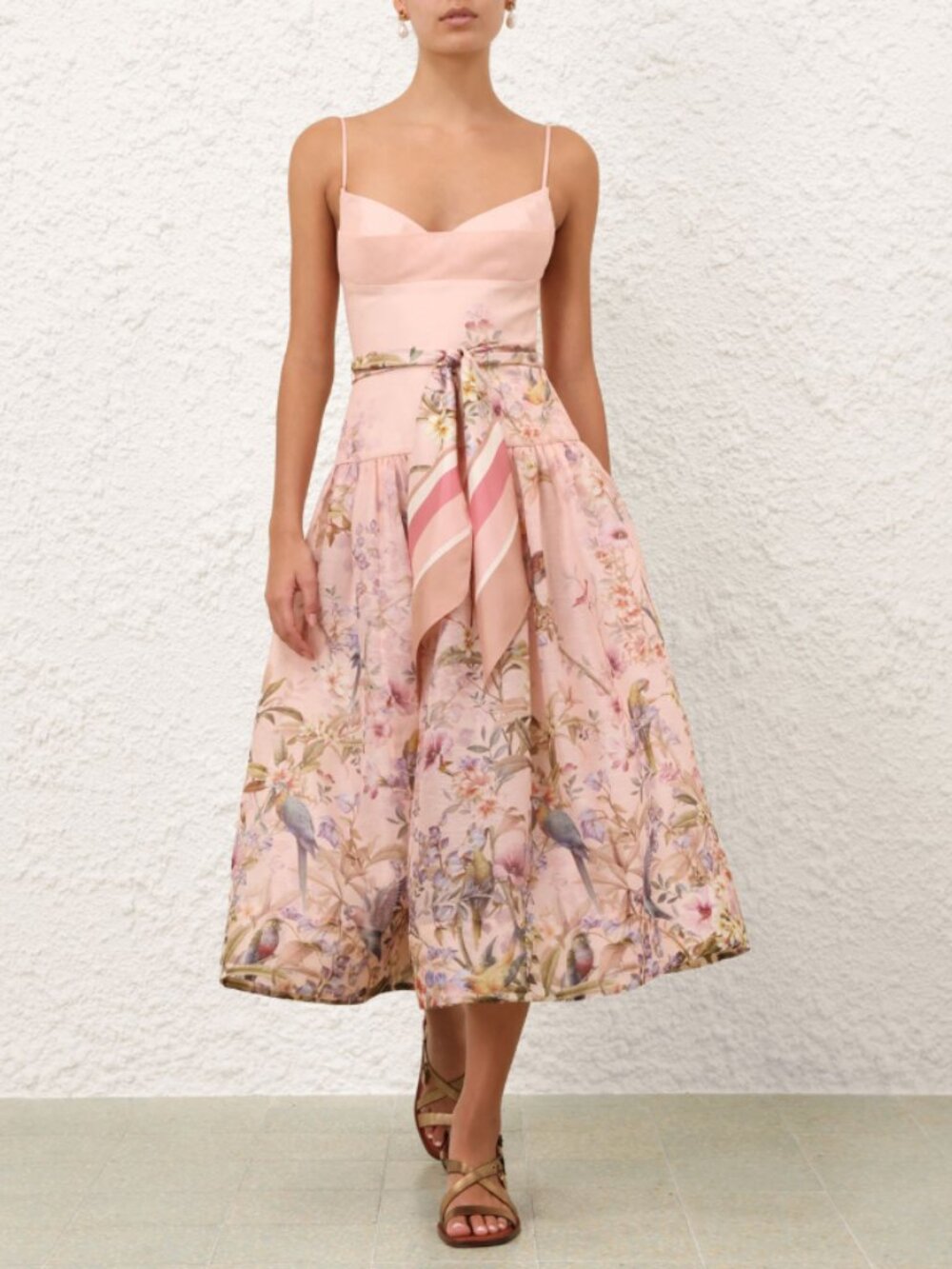 NWOT! Zimmermann Rebellion Fitted Picnic Dress